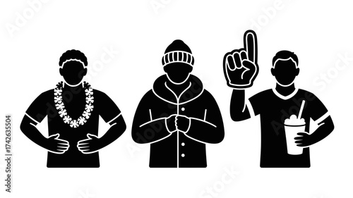 Diverse crowd ready for any weather cheering on team, from sunshine to snow, a unified fan base showcases versatility and spirit