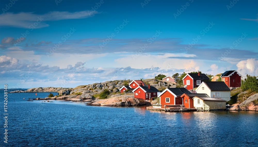 Fototapeta premium swedish west coast