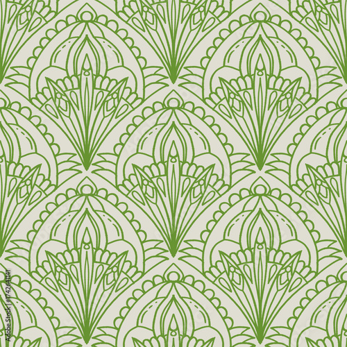 seamless floral scribble pattern background, motifs floral hand drawn, scribble style, scallop pattern, design for seamless floral pattern, printing, wrapping, background and craft