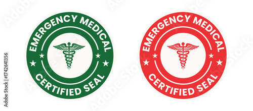 Caduceus medical symbol isolated on white background representing healthcare and medical profession medical technology.