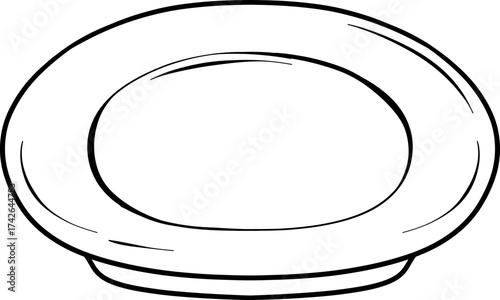 Elegant Oval Plate