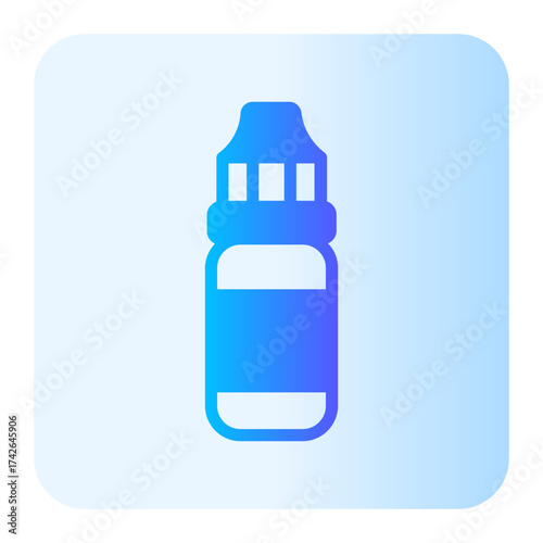 vape liquid gradient icon