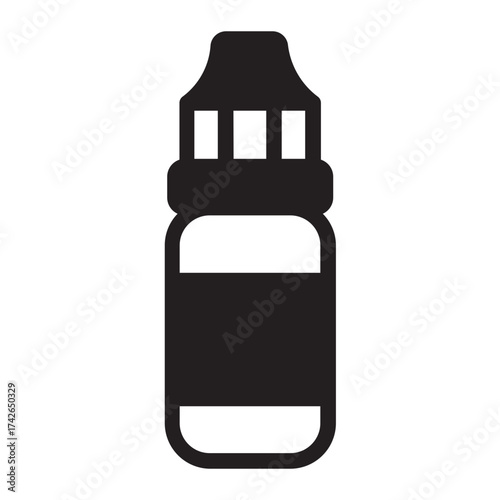 vape liquid glyph icon