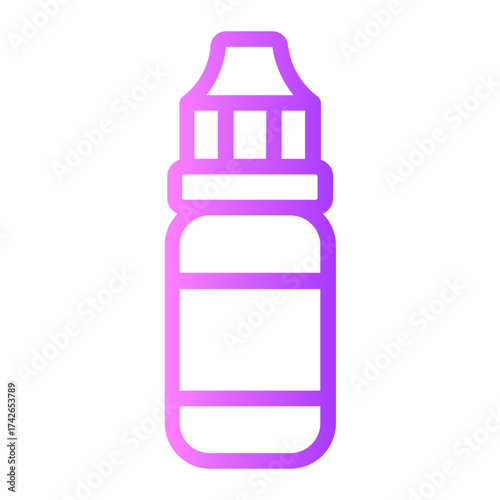vape liquid gradient icon