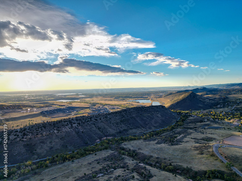 Eastern Denver Colorado Sunrise