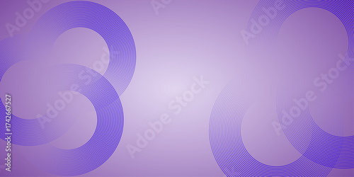 Abstract blue background with circle lines. Abstract circle lines on pink and purple background. Geometric stripe line art design for poster, brochure, cover, website, web banner, presentation. 