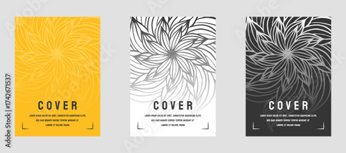 Luxury mandala background with floral ornament pattern. Hand drawn mandala design. Vector mandala template for decoration invitation, cards, wedding, logos, cover, brochure, flyer, banner 