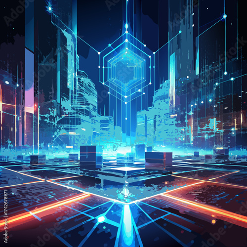 virtual fractal realms