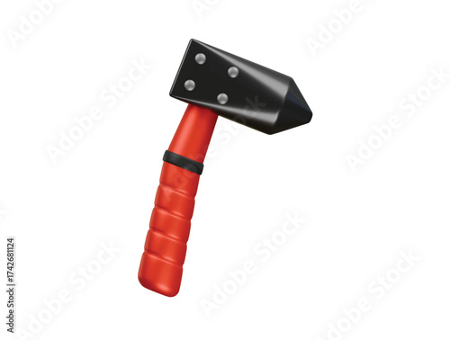 glass breaker icon 3d illustration render