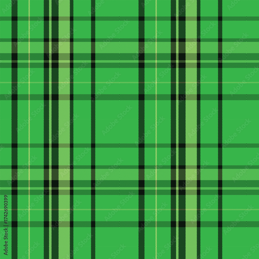 Obraz premium Buffalo Plaid Textures Christmas Seamless Plaid Background