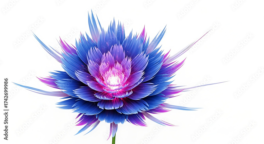 Obraz premium dahlia flower isolated on white