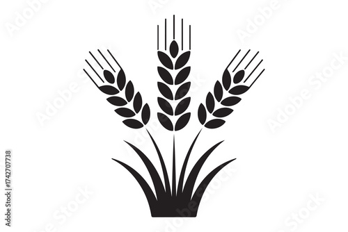 Canvastavla Wheat icon