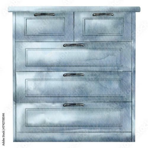 Watercolor furniture⁠
