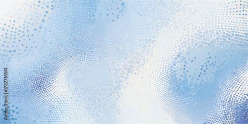 Blue water drop pattern background with clean, cold texture and wet glass surface