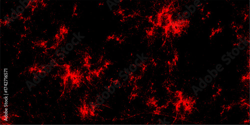 Decorative pattern background for abstract concept. vintage grunge background red powder explosion on black paper. Abstract fire flame grunge texture background. Textures for making flyer, poster, 