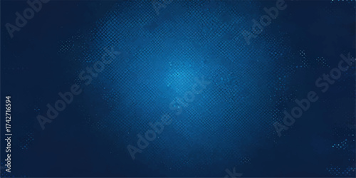 An old, dark blue grunge wall with a textured paper pattern, perfect for a vintage backdrop design