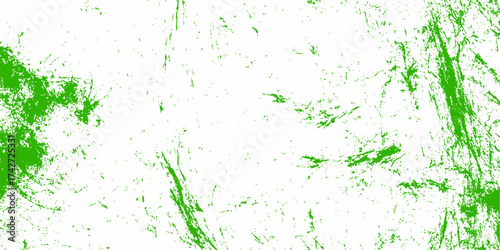 Place over any object create colorful grunge effect. Grungy green paper texture with a floral leaf. Shiny green grunge texture with scratches, green paper texture with curved lines.