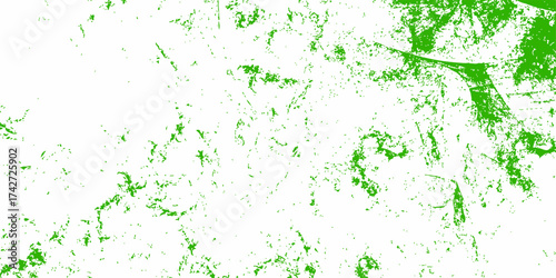Place over any object create colorful grunge effect. Grungy green paper texture with a floral leaf. Shiny green grunge texture with scratches, green paper texture with curved lines.