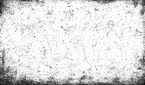 Grunge dust texture background in black and white minimalist vector illustration design with distressed rough surface and vintage artistic effect.