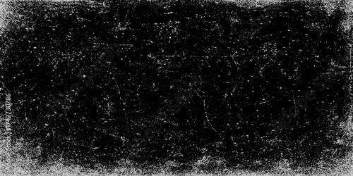 Grunge dust texture background in black and white minimalist vector illustration design with distressed rough surface and vintage artistic effect.