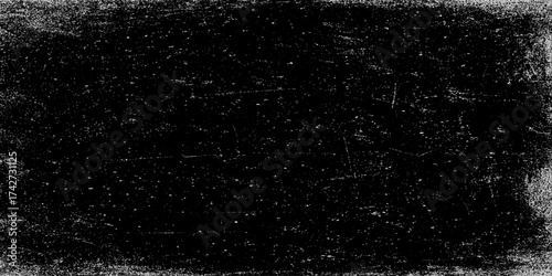 Grunge dust texture background in black and white minimalist vector illustration design with distressed rough surface and vintage artistic effect.