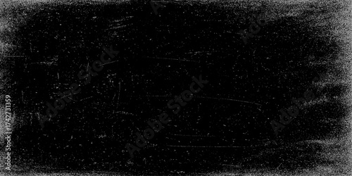 Grunge dust texture background in black and white minimalist vector illustration design with distressed rough surface and vintage artistic effect.