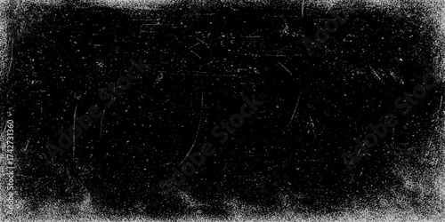 Grunge dust texture background in black and white minimalist vector illustration design with distressed rough surface and vintage artistic effect.