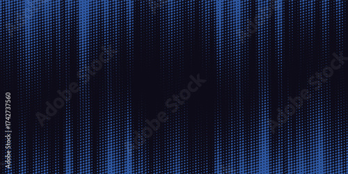 Halftone dots gradient grunge texture background blue and black color pattern. Dot pop art comic sport style vector illustration. grunge vector dots. modern