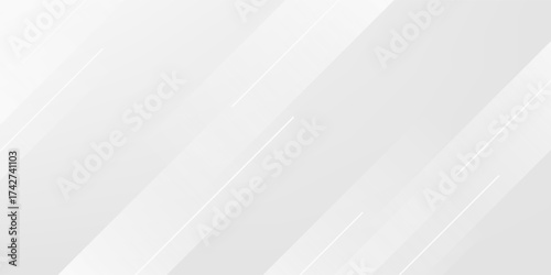 Abstract Geometric modern white and gray color . Modern and Creative Trend design in vector illustrationPrint