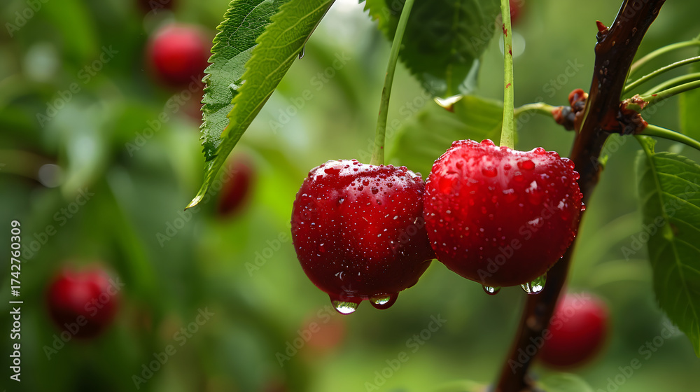 Obraz premium cherries