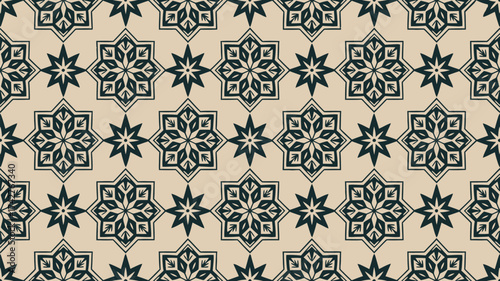 Elegant floral pattern background for fashion, home decor, or branding projects with a timeless appeal and a touch of modern sophistication