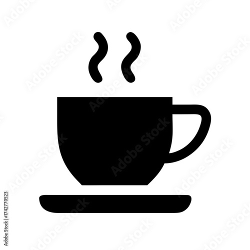 Hot coffee cup for a cozy and warm experience