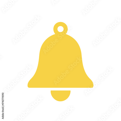 colored icon bell vector on a white background
Vector color icon for New Year and Christmas