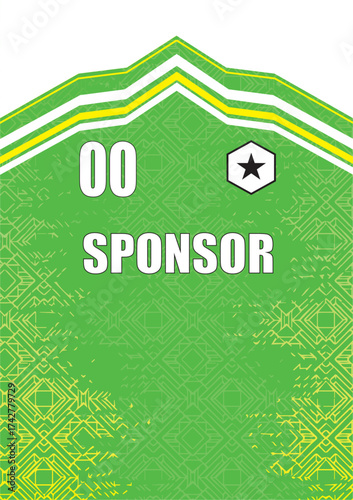 Sublimation jersey and background design