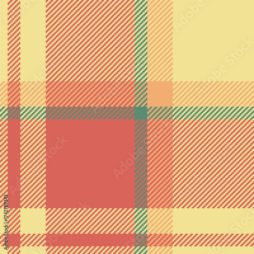 Stylish plaid pattern with warm autumn colors. A classic textile design great for backgrounds, fabrics, or adding a touch of traditional texture.