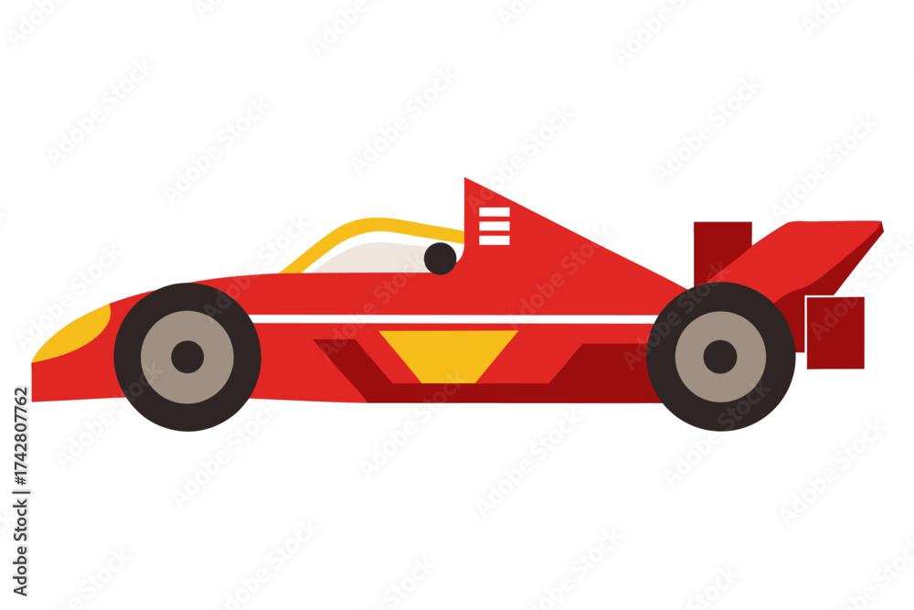 Obraz premium A Racing Car