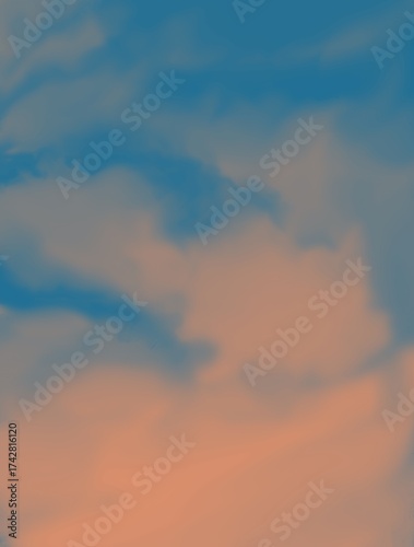 sky and clouds sunset