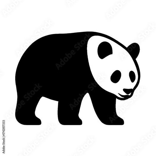 panda bear vector