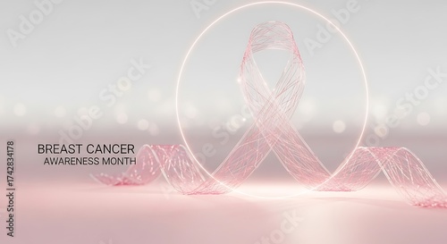 Breast Cancer Awareness Month — Soft Pink Glow