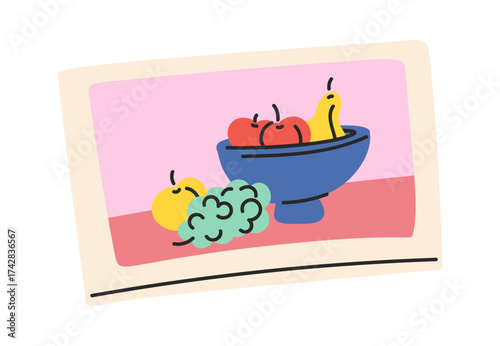 Still life picture artwork design