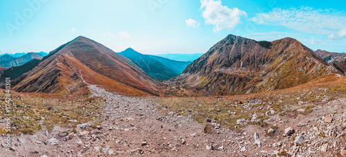 Fototapeta Naklejka Na Ścianę i Meble -  Starorobocianski Wierch Mountain - Western Tatras - Poland