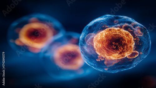 Active cell metabolism and growth depicting proliferation and energy production as foundations for development disease study and drug discovery
