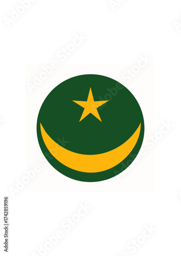 Escarapela de Mauritania