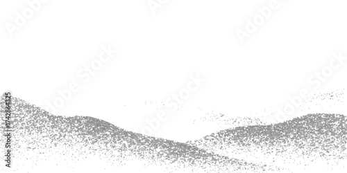 Abstract background vector illustration featuring blue liquid waves and splashing bubbles