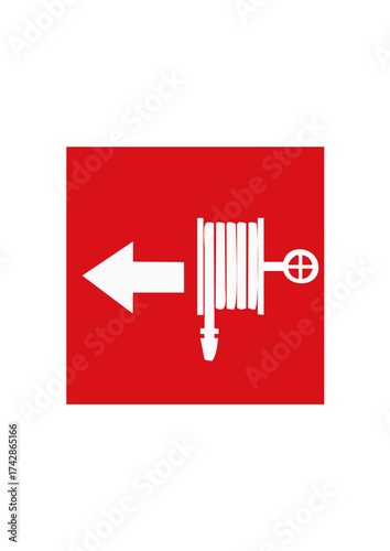 Cartel de extinción de incendios