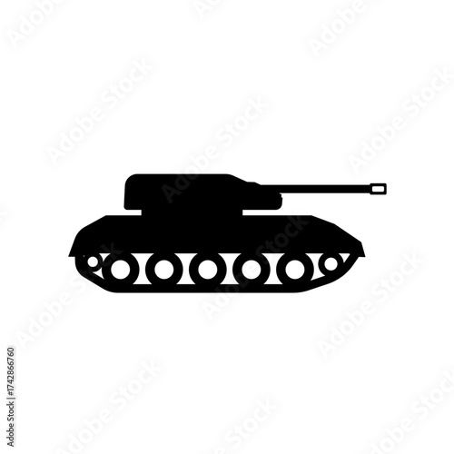 tank -  vector icon