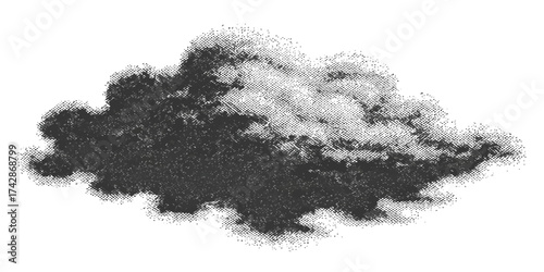 A versatile abstract grunge background featuring a dynamic black and white texture with elements of smoke, paint, and an aged paper border