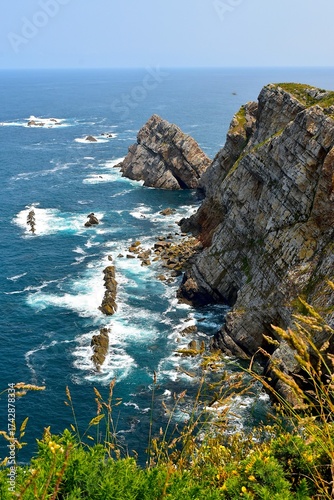 Le Cabo Peñas, point le septentrional de la côte asturienne 
