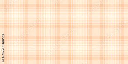Konstfotografi Soft peach plaid pattern