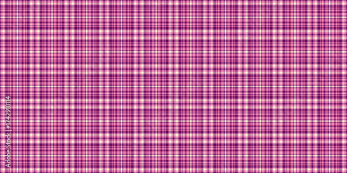 Detailed pink and purple plaid pattern. Versatile for backgrounds, textiles, and designs needing a classic yet vibrant, seamless texture. Adds warmth and style.